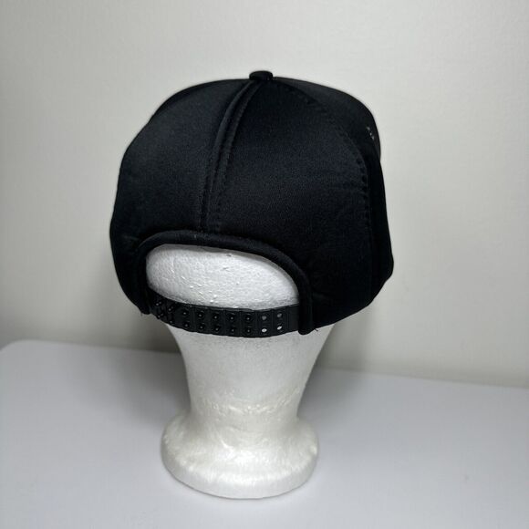 Construction Rental Inc Black and White Snapback Hat Mohrs - Picture 4 of 9